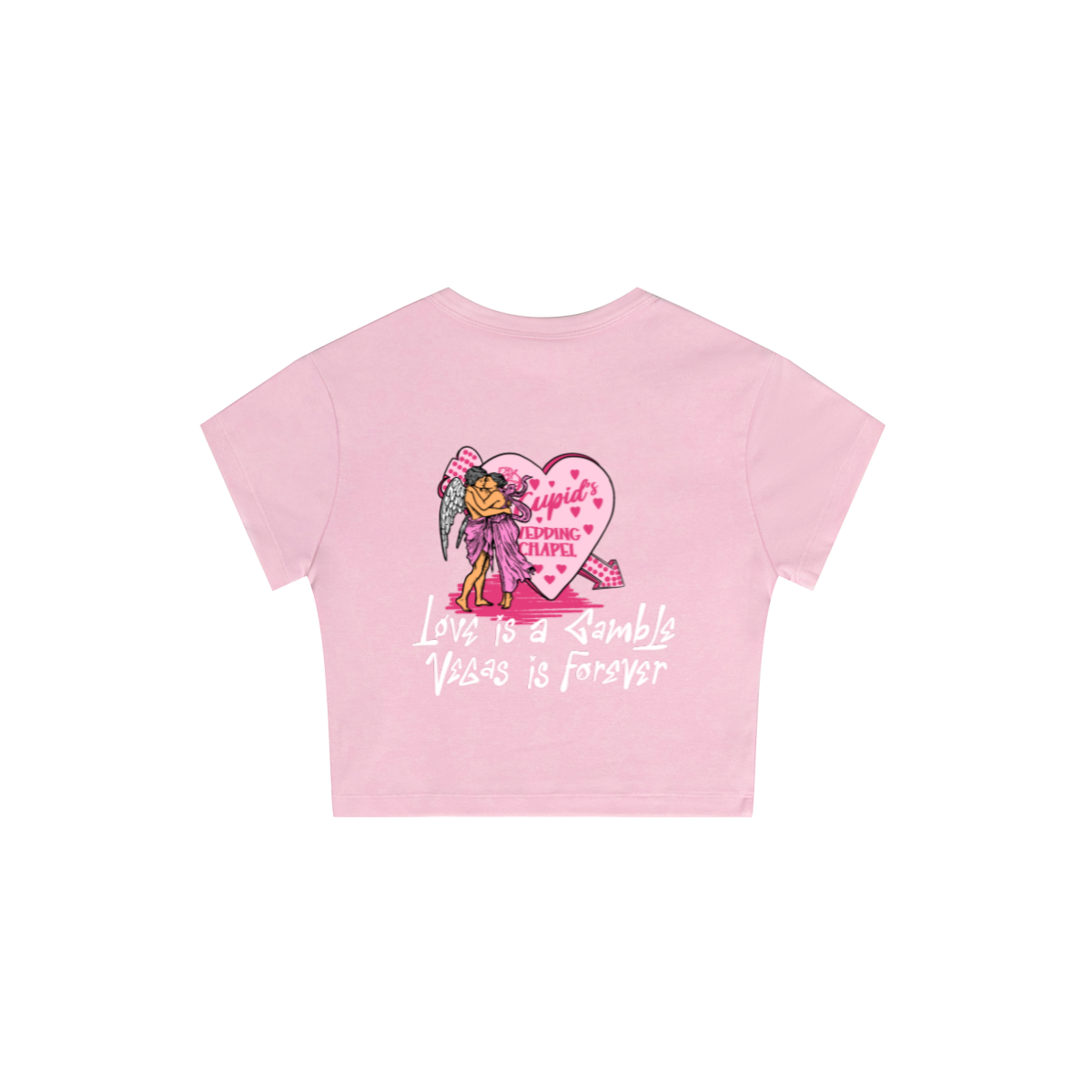 235GSM Women's Washed Stretch Cotton Slim T-shirt Pink